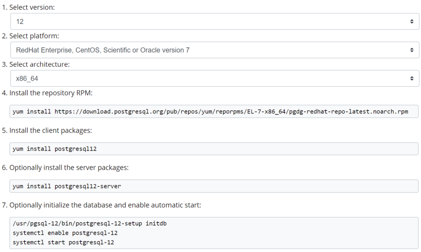 Postgresql Installation and Uninstallation